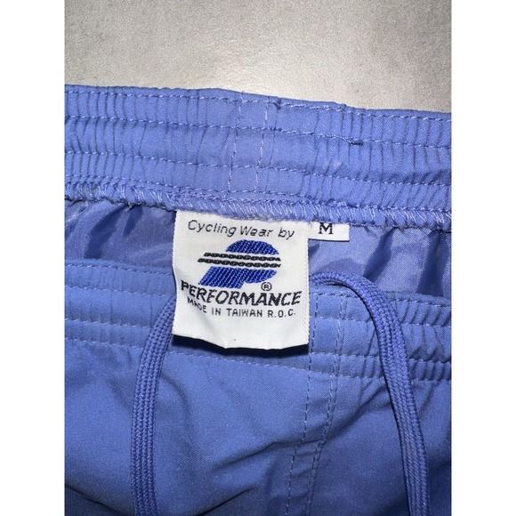 VTG Performance Cycling Pants Mens Medium Blue Gore-Tex Commuter Reflective‎ Zip - Picture 3 of 8